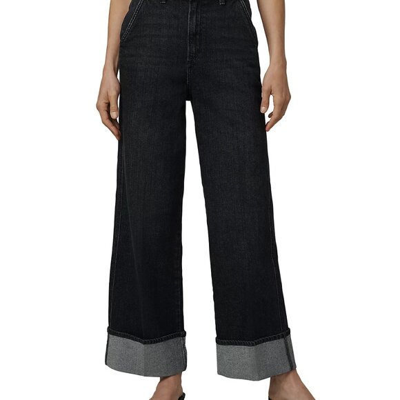 Joe's Jeans The Trixie Sz 27 NWT Dark Wash Blue Cuffed - Picture 5 of 9